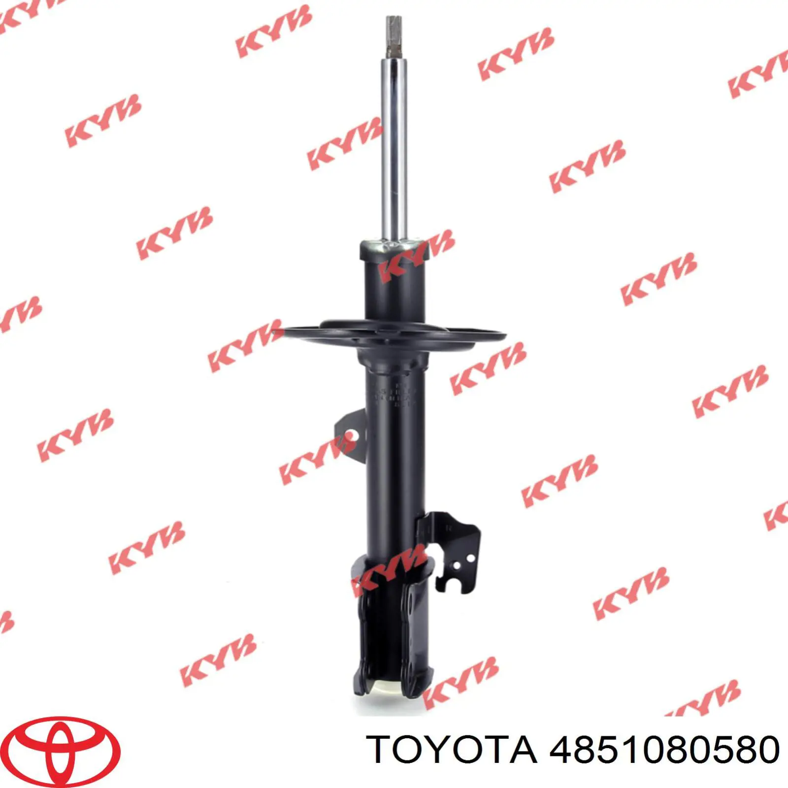 Do koszyka 48510A9892 Toyota Amortyzator tylny prawy