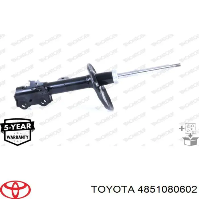 4851080602 Toyota Amortyzator przedni prawy