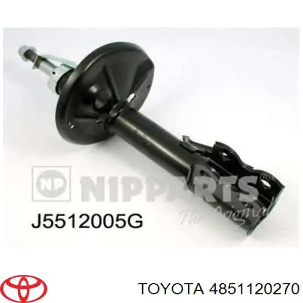 Amortyzator przedni Toyota 4851120270 cena, od 48,54 USD
