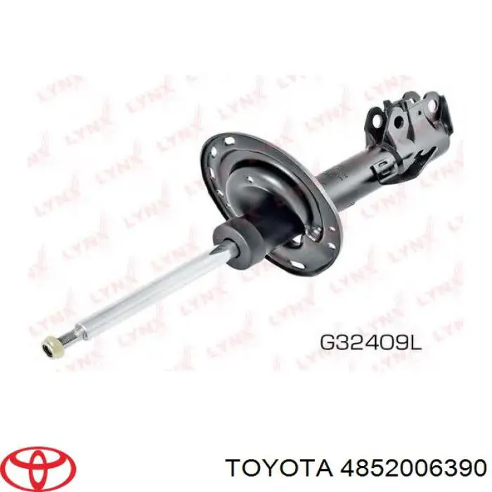 Amortyzator przedni lewy Toyota 4852006390 cena, od 48,93 USD