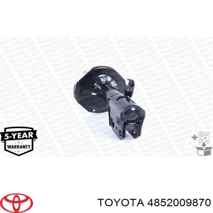 Do koszyka 4852009870 Toyota Amortyzator przedni lewy