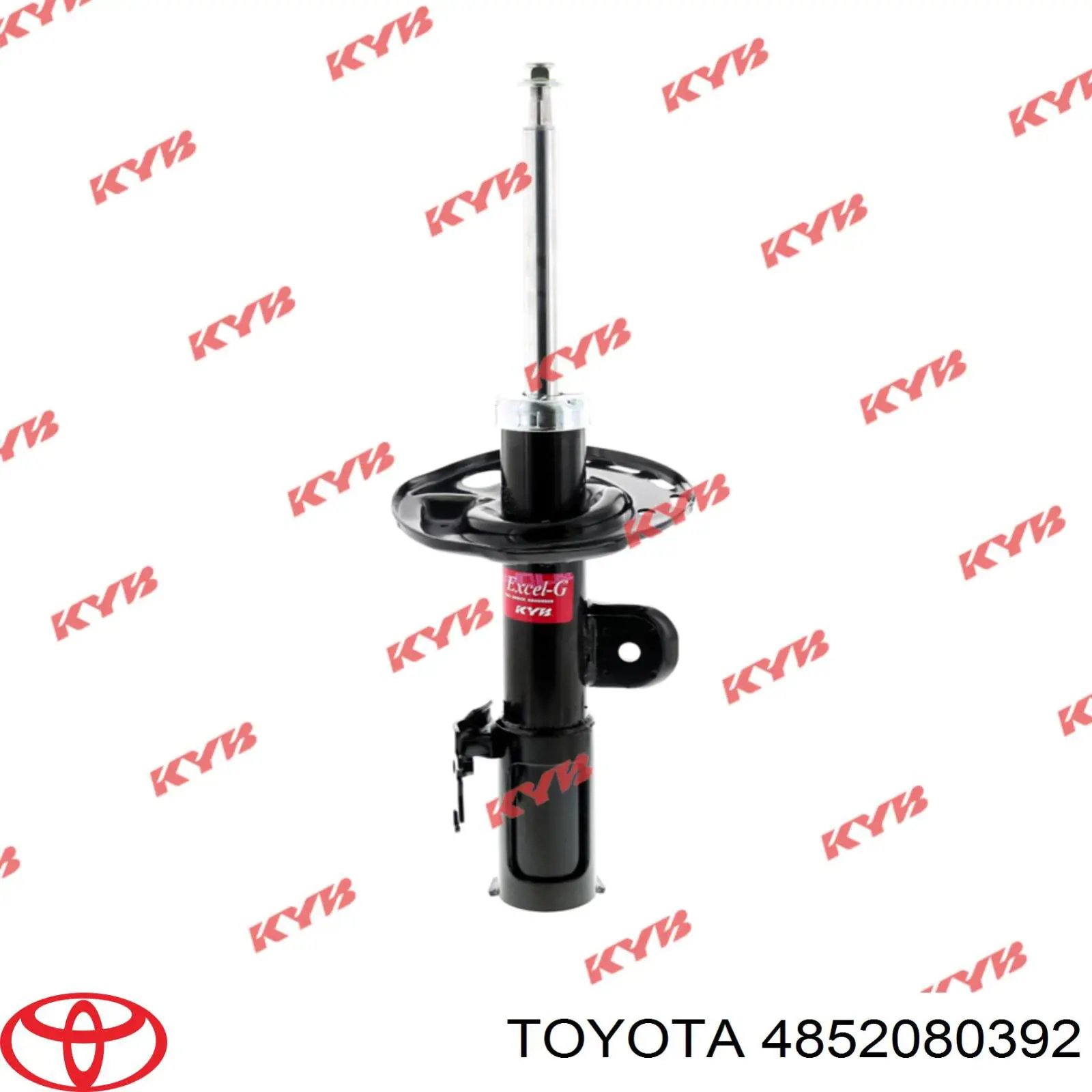 Do koszyka 4852080392 Toyota Amortyzator przedni lewy
