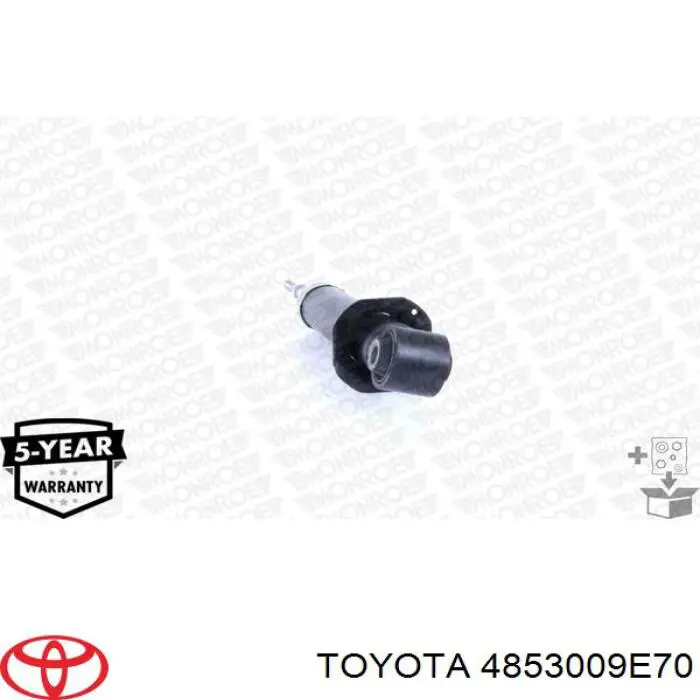 Do koszyka 4853009E70 Toyota Amortyzator tylny