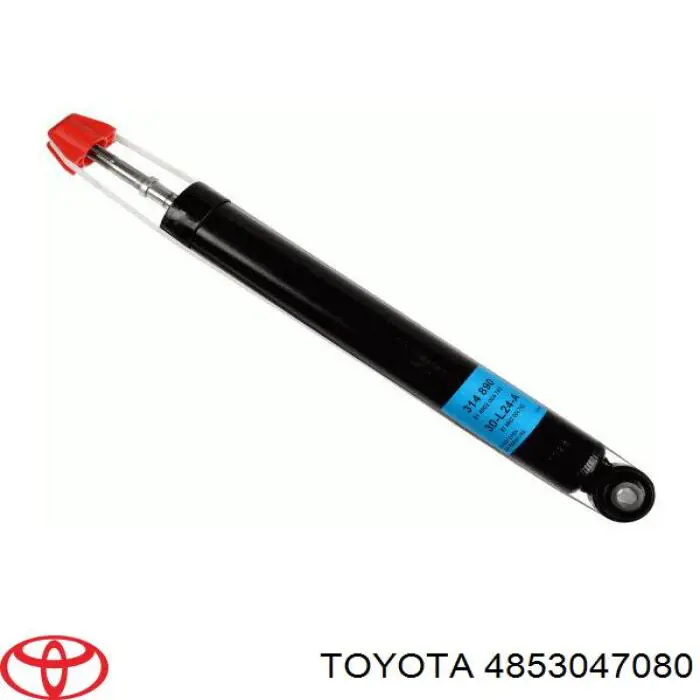 Do koszyka 4853047080 Toyota Amortyzator tylny prawy