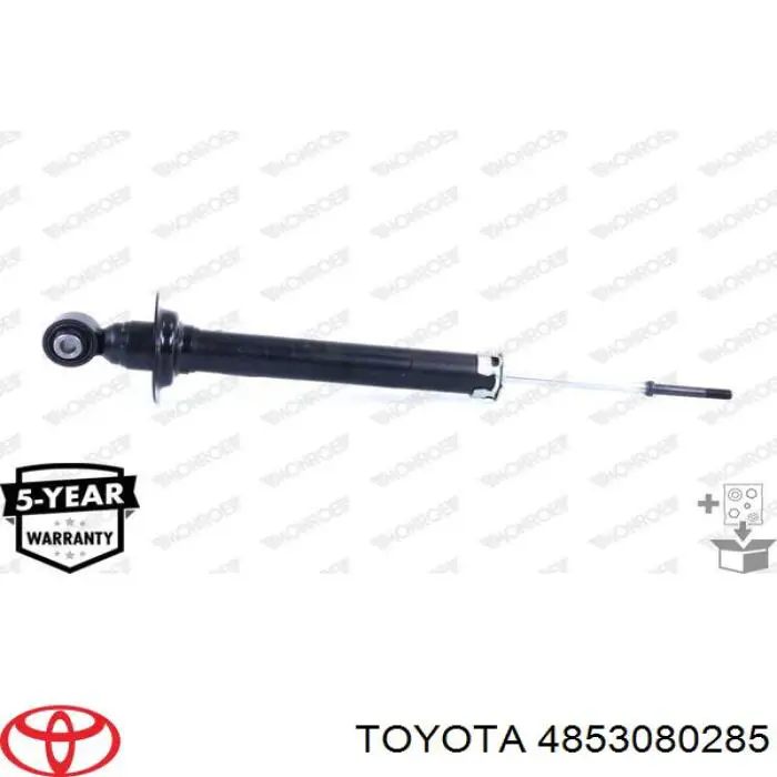 Amortyzator tylny prawy Toyota 4853080285 cena, od 56,00 USD