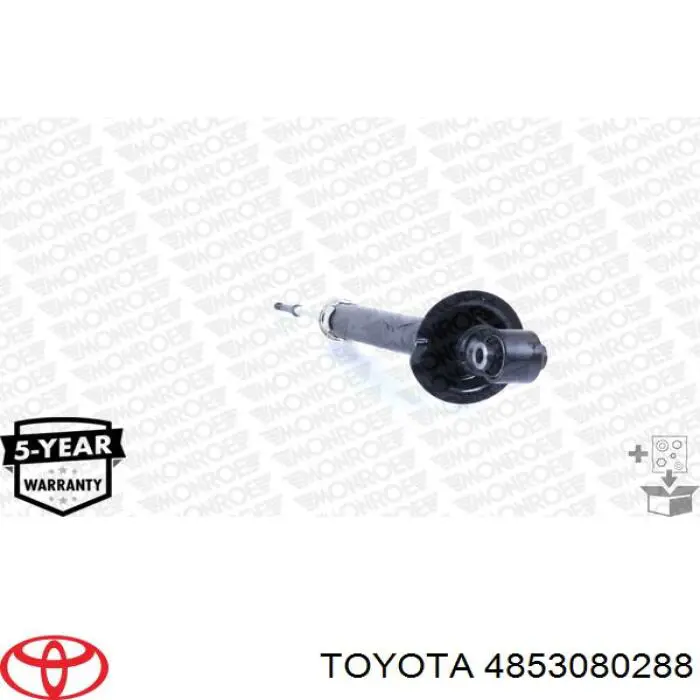 Do koszyka 4853080288 Toyota Amortyzator tylny prawy