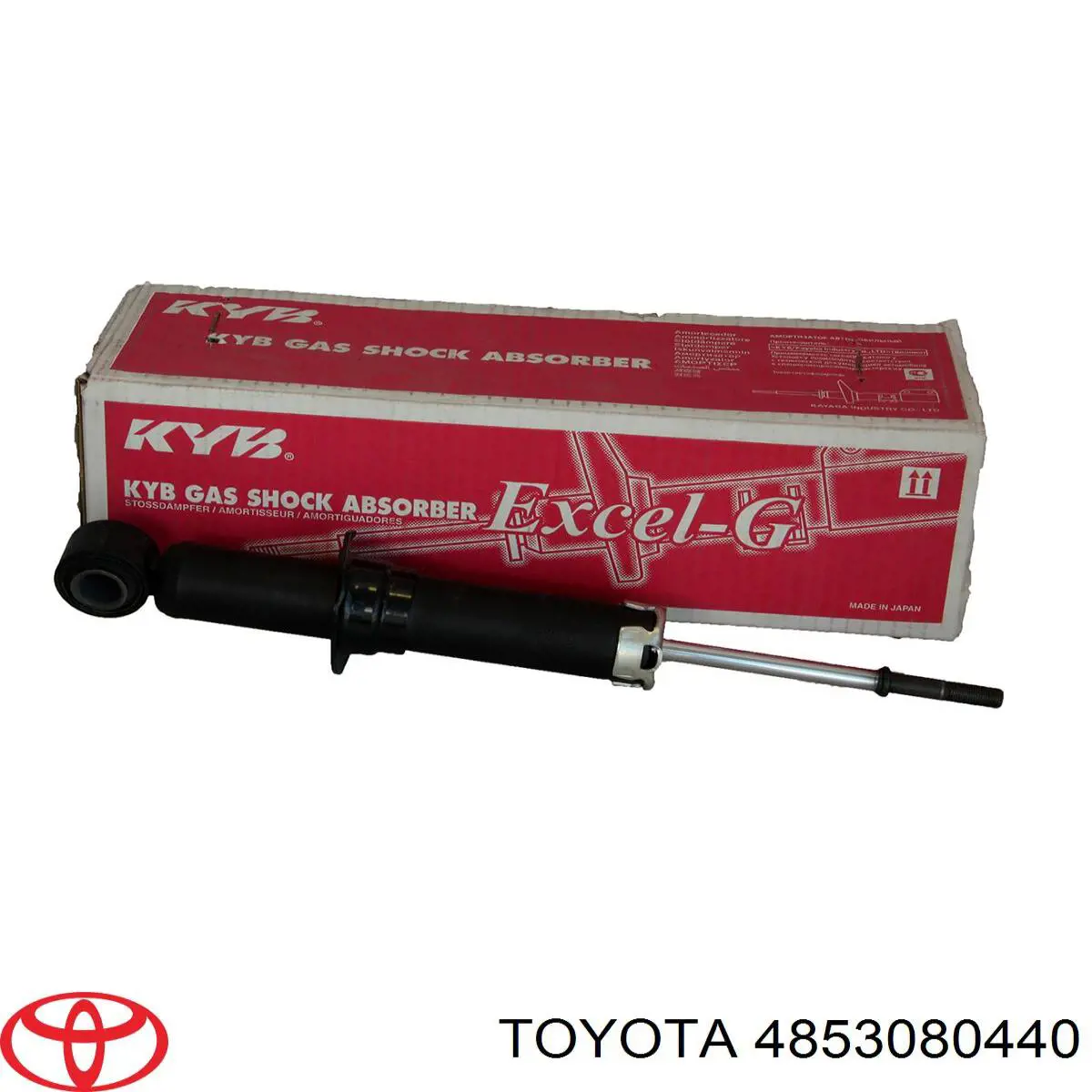 4853080440 Toyota Amortyzator tylny