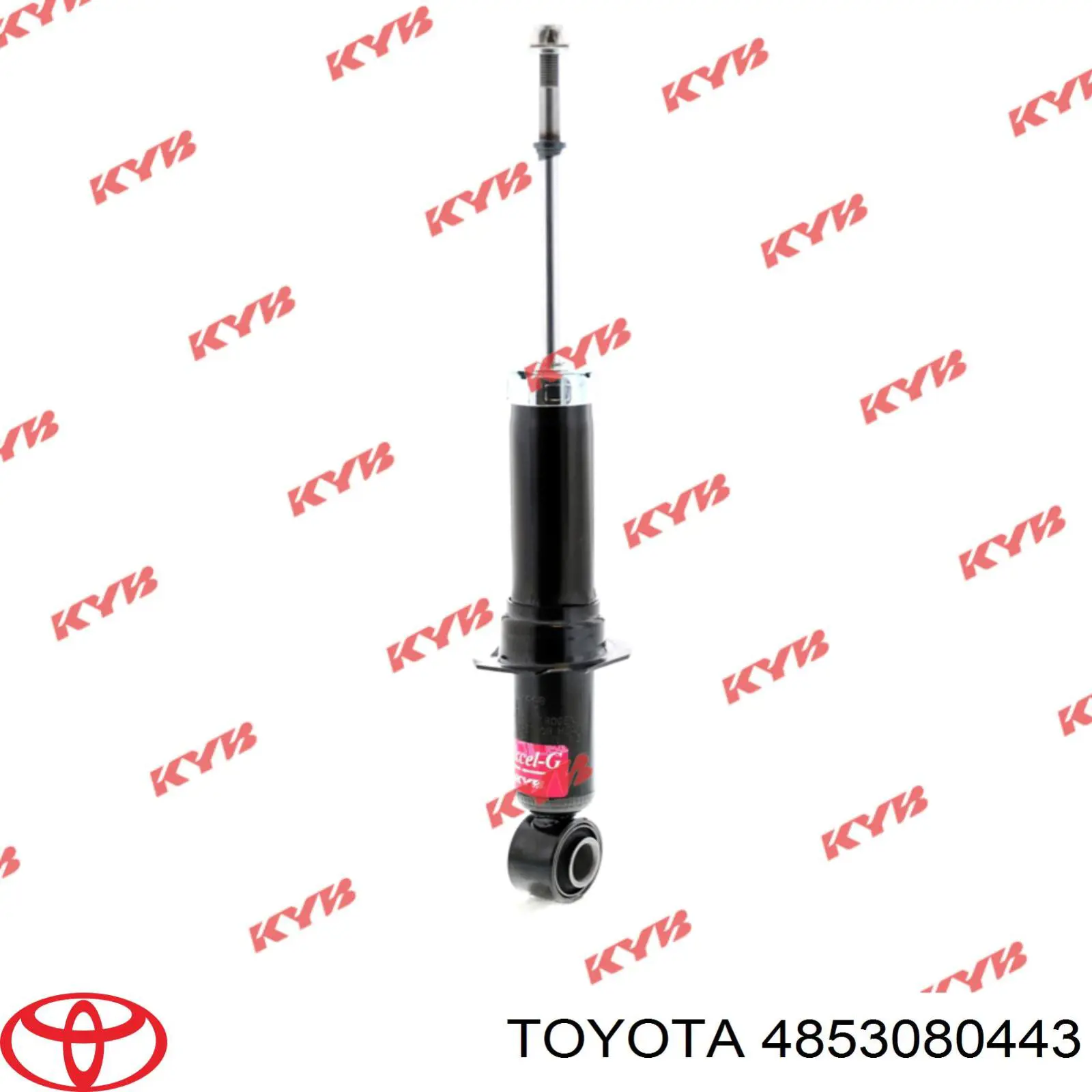 4853080443 Toyota Amortyzator tylny