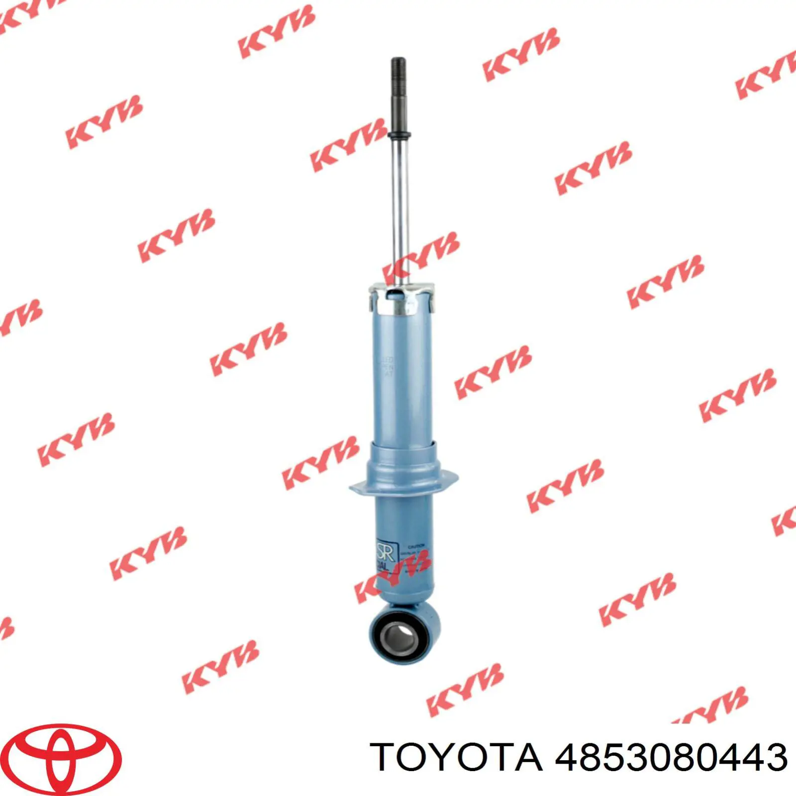 Amortyzator tylny Toyota 4853080443 cena, od 60,92 USD