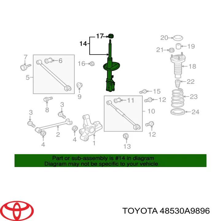 Amortyzator tylny prawy Kayaba 339218 cena, od 141,84 USD