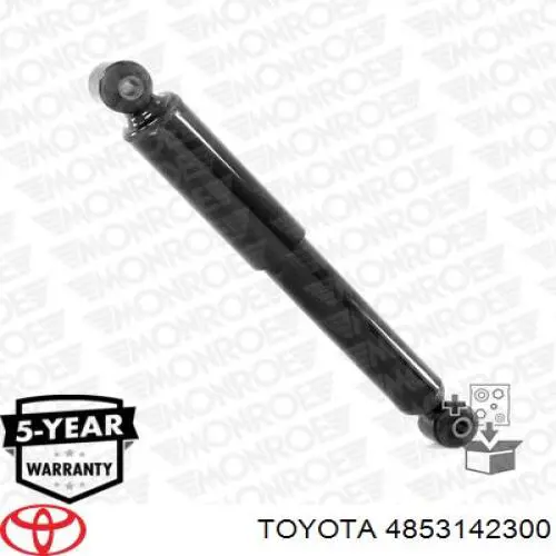 Amortyzator tylny prawy Toyota 4853142300 cena, od 24,59 USD
