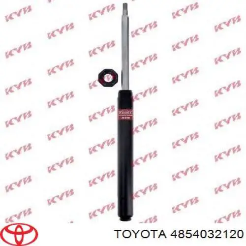 4854032120 Toyota Amortyzator tylny prawy
