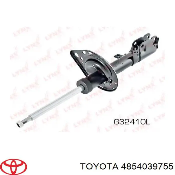 Do koszyka 4854039755 Toyota Amortyzator tylny lewy