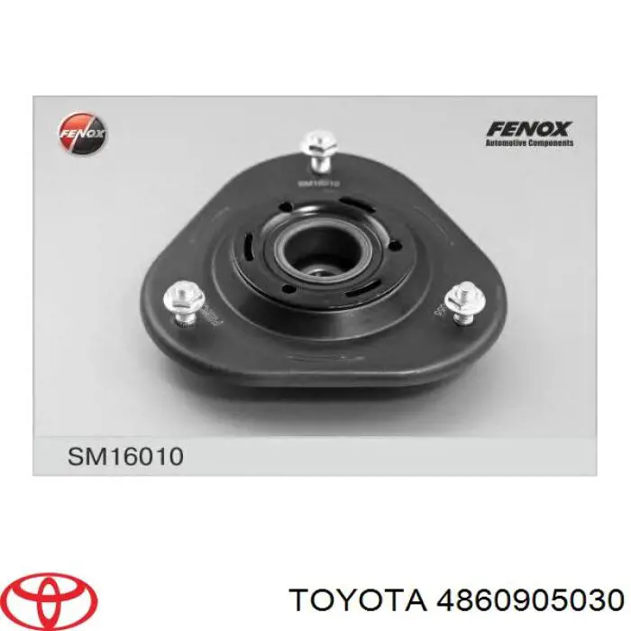 4860905030 Toyota Poduszka amortyzatora przedniego