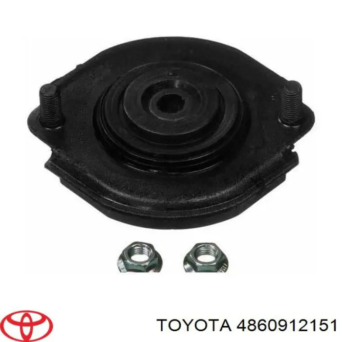 Do koszyka 4860912151 Toyota Poduszka amortyzatora przedniego