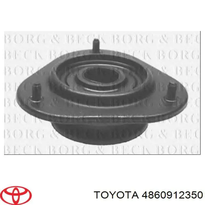 Poduszka amortyzatora tylnego do Toyota Corolla  E11