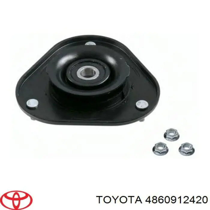 4860912420 Toyota Poduszka amortyzatora przedniego