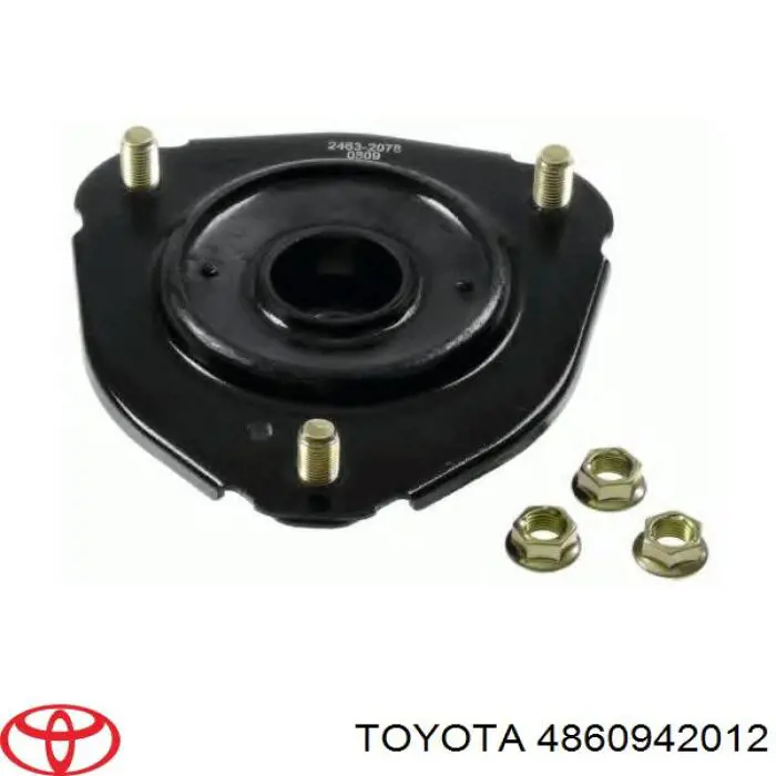 Poduszka amortyzatora przedniego Toyota 4860942012 cena, od 49,94 USD