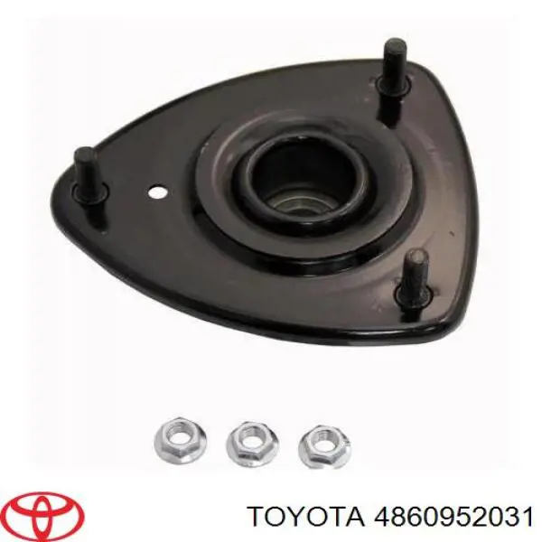 4860952031 Toyota Poduszka amortyzatora przedniego