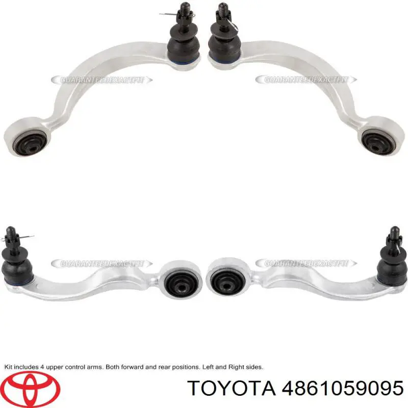 Wahacz zawieszenia przedniego prawy górny Toyota 4861059095 cena, od 48,77 USD
