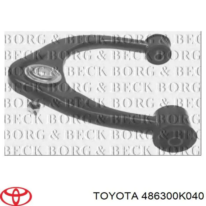 486300K040 Toyota Wahacz zawieszenia przedniego górny lewy