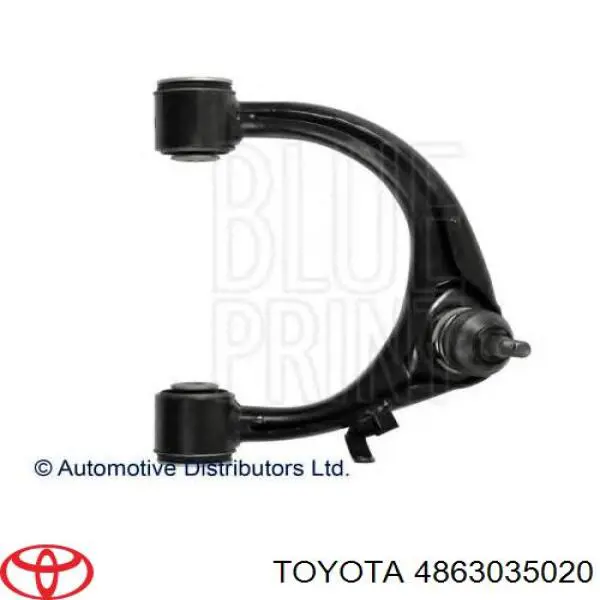 Do koszyka 4863035020 Toyota Wahacz zawieszenia przedniego górny lewy