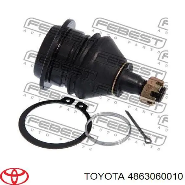 Do koszyka 4863060010 Toyota Wahacz zawieszenia przedniego górny lewy