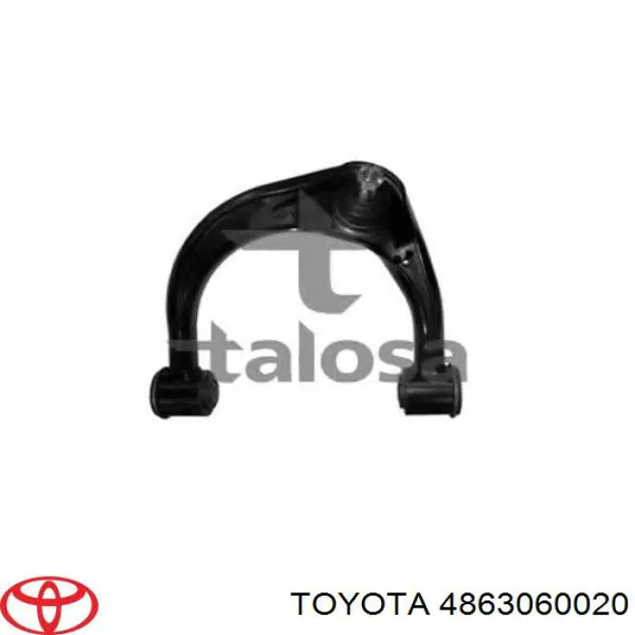 Do koszyka 4863060020 Toyota Wahacz zawieszenia przedniego górny lewy