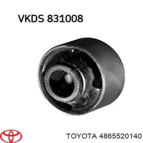 Do koszyka 4865520140 Toyota Silentblock przedniego wahacza dolnego
