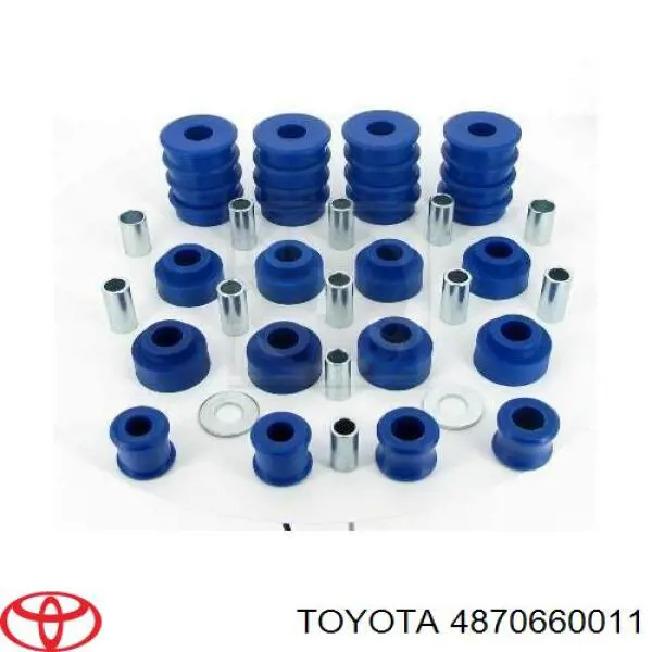 Do koszyka 4870660011 Toyota Silentblock poprzecznego drążka przedniego