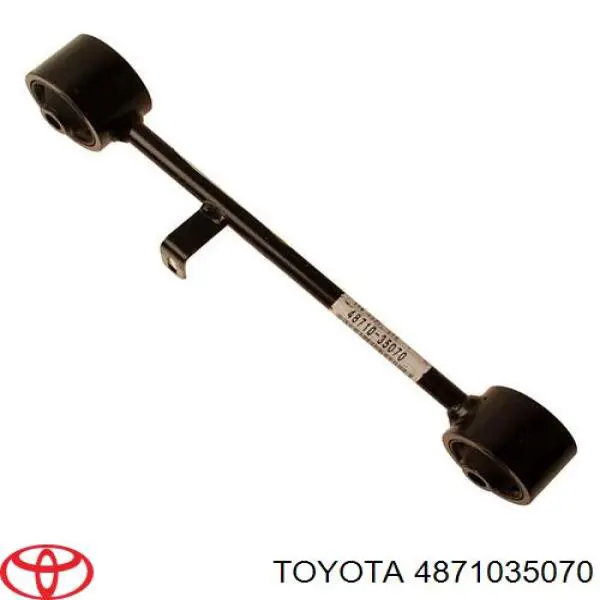Do koszyka 4871035070 Toyota Wahacz zawieszenia tylnego górny lewy