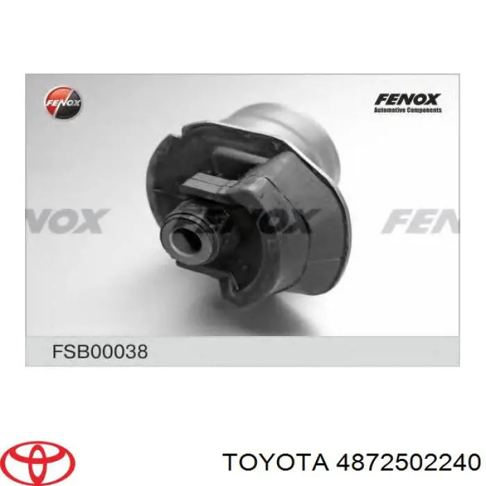 Silentblock tylnej belki 4872502240 Toyota