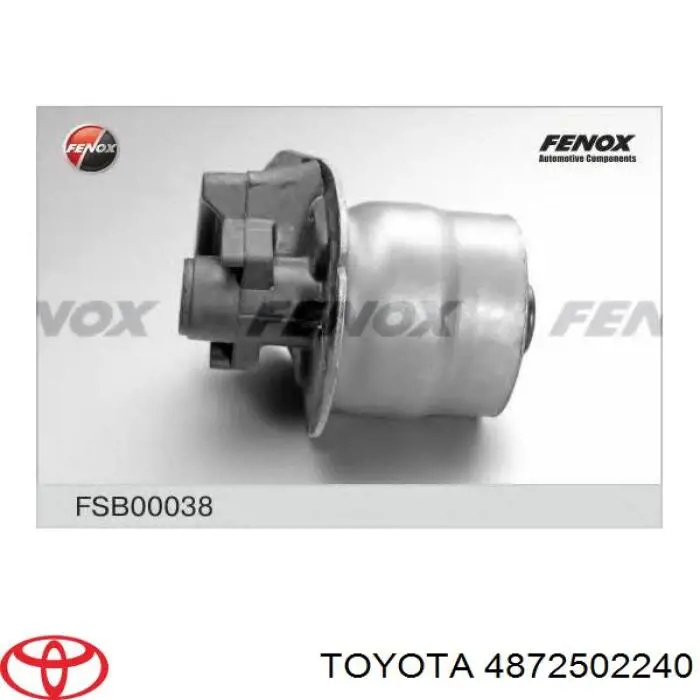 4872502240 Toyota Silentblock tylnej belki