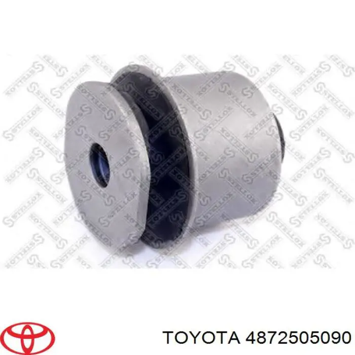 Do koszyka 4872505090 Toyota Silentblock wahacza tylnego dolnego