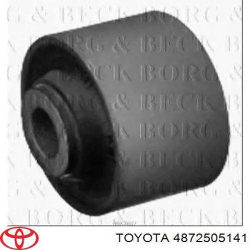 4872505141 Toyota Silentblock czopu tylnego