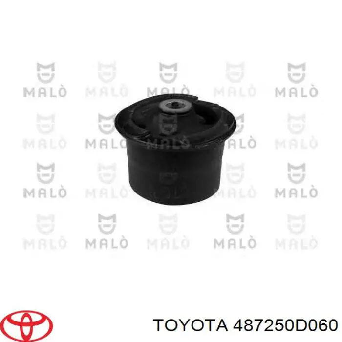 Silentblock tylnej belki Toyota 487250D060 cena, od 17,44 USD
