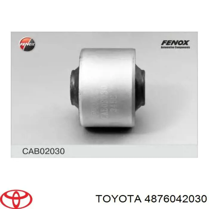 Wahacz (drążek) zawieszenia tylnego podłużny dolny prawy Toyota 4876042030 cena, od 56,40 USD