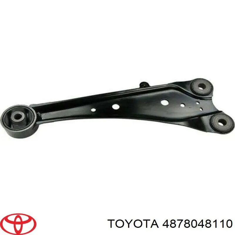Wahacz (drążek) zawieszenia tylnego podłużny dolny lewy Toyota 4878048110 cena, od 42,14 USD