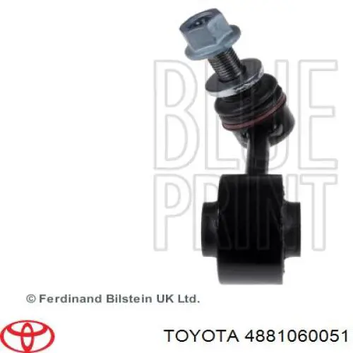 Do koszyka 4881060051 Toyota Łącznik stabilizatora przedniego lewy