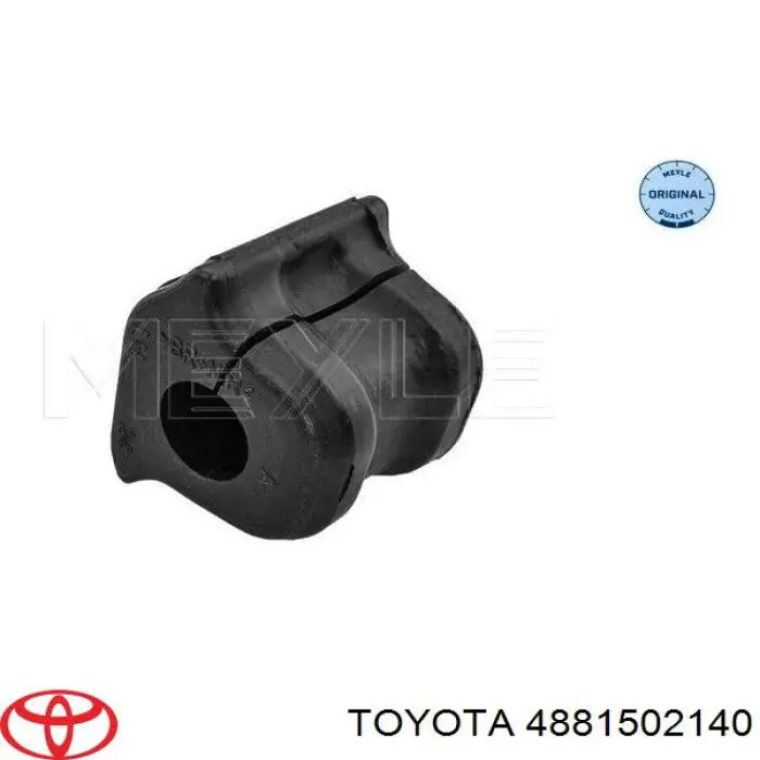 Do koszyka 4881502140 Toyota Tuleja stabilizatora przedniego lewa