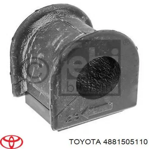 4881505110 Toyota Tuleja stabilizatora przedniego