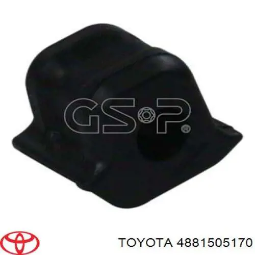 Do koszyka 4881505170 Toyota Tuleja stabilizatora przedniego lewa