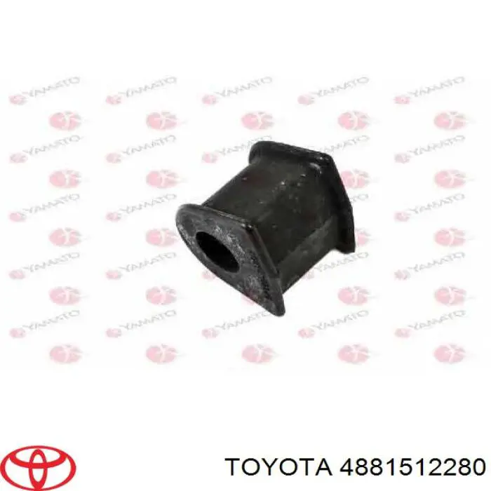 Do koszyka 4881512280 Toyota Tuleja stabilizatora przedniego