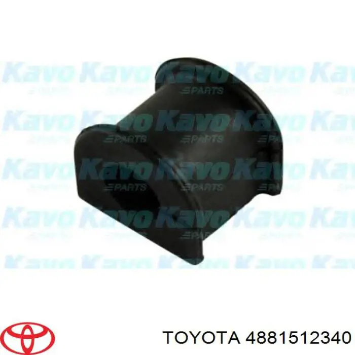 Do koszyka 4881512340 Toyota Tuleja stabilizatora przedniego