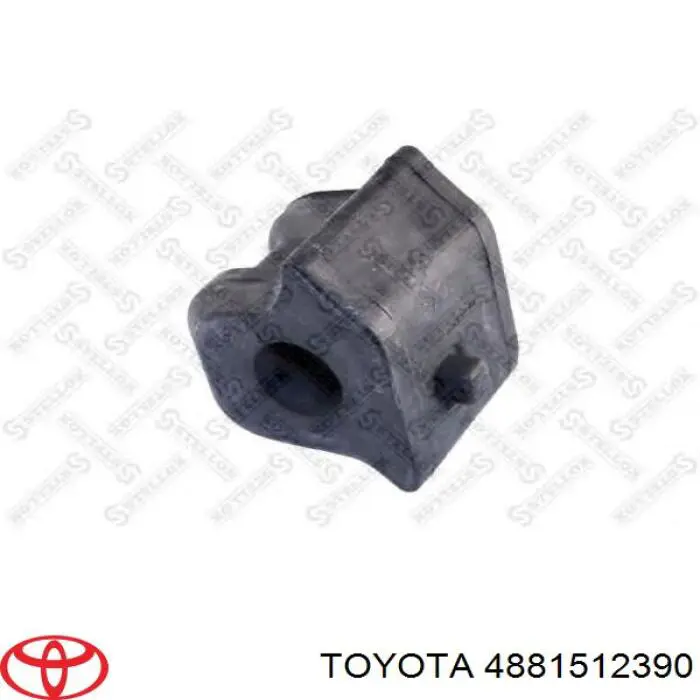 Tuleja stabilizatora przedniego prawa Toyota 4881512390 cena, od 8,51 USD