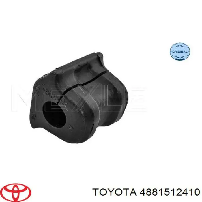 Tuleja stabilizatora przedniego lewa Toyota 4881512410 cena, od 7,31 USD