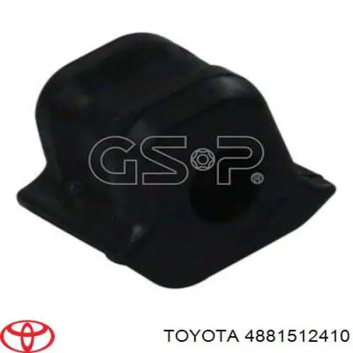 Do koszyka 4881512410 Toyota Tuleja stabilizatora przedniego lewa