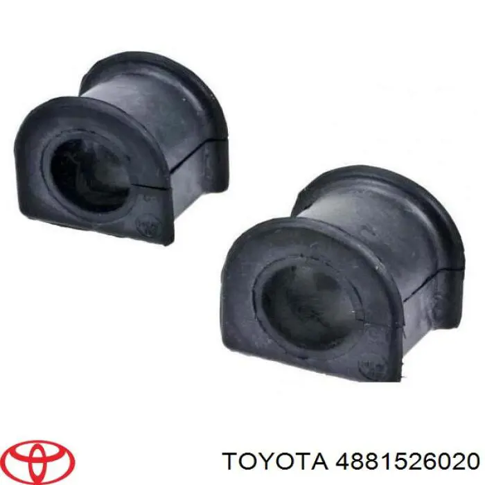 Tuleja stabilizatora przedniego Toyota 4881526020 cena, od 5,98 USD