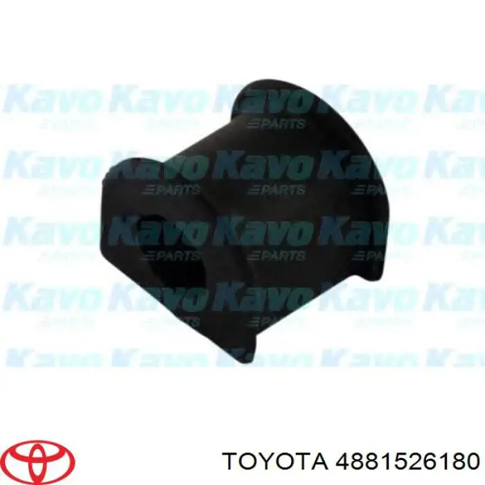 Tuleja stabilizatora przedniego 4881526180 Toyota