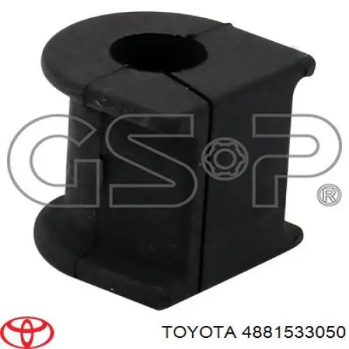 Do koszyka 4881533050 Toyota Tuleja stabilizatora przedniego
